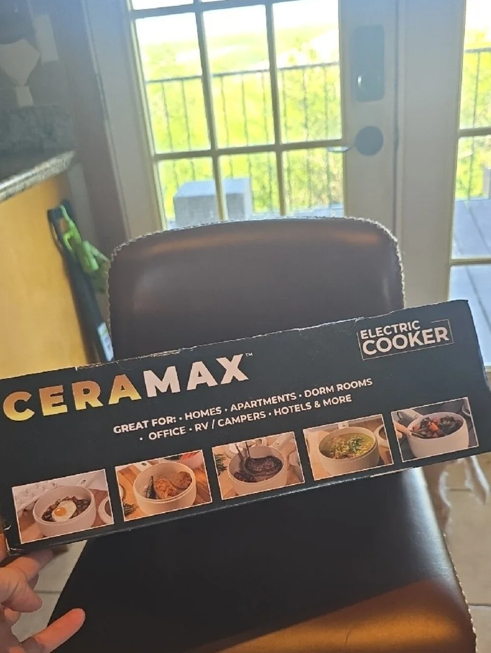 Ceramax White Electric Cooker - Ceramic Nonstick Multi-Cooker